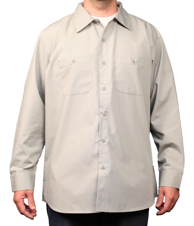 Used 100% Cotton Long Sleeve Work Shirt